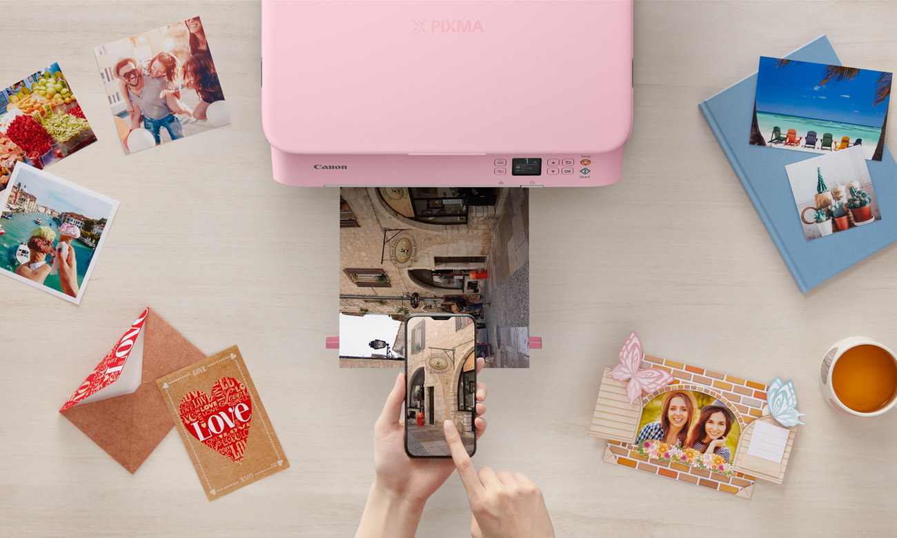 Urządzenie wielofunkcyjne Canon PIXMA TS5352 różowa