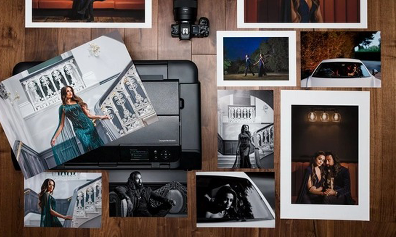 Wydrukowane fotografie dzięki drukarce Canon IMAGEPROGRAF PRO-300