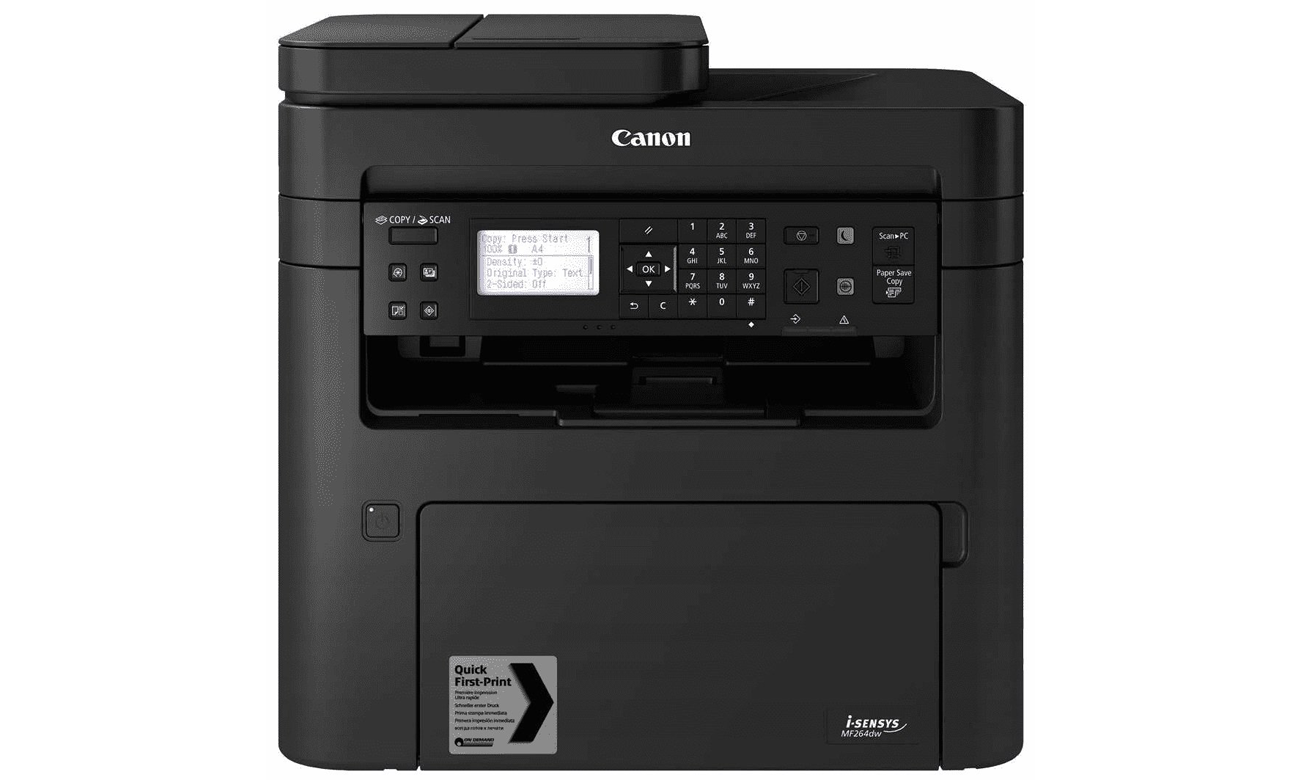 Canon i-SENSYS MF264DW widok z przodu