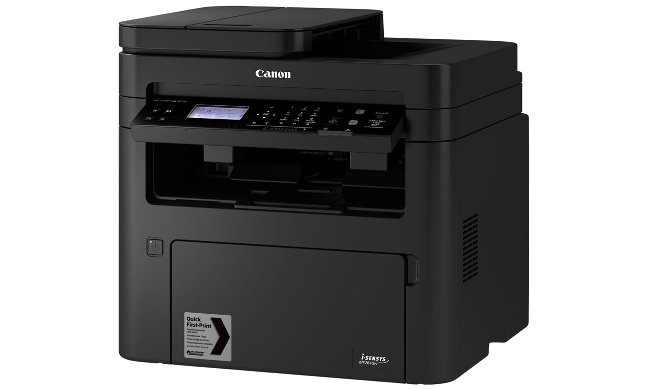 Canon i-SENSYS MF264DW widok z przodu pod kątem