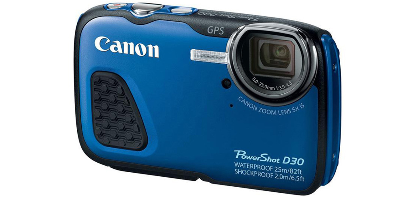 Canon PowerShot D30 niebieski
