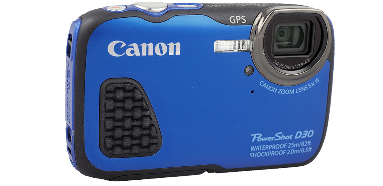 Canon PowerShot D30 niebieski