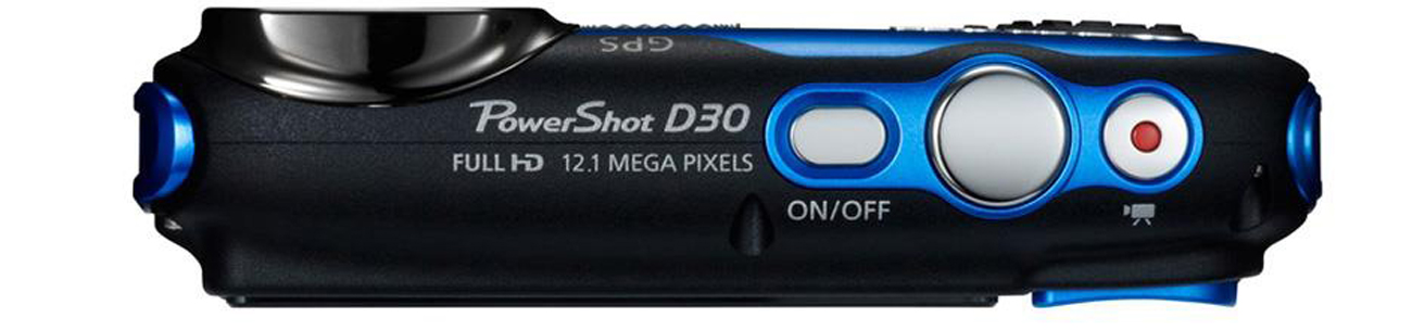 Canon PowerShot D30 niebieski