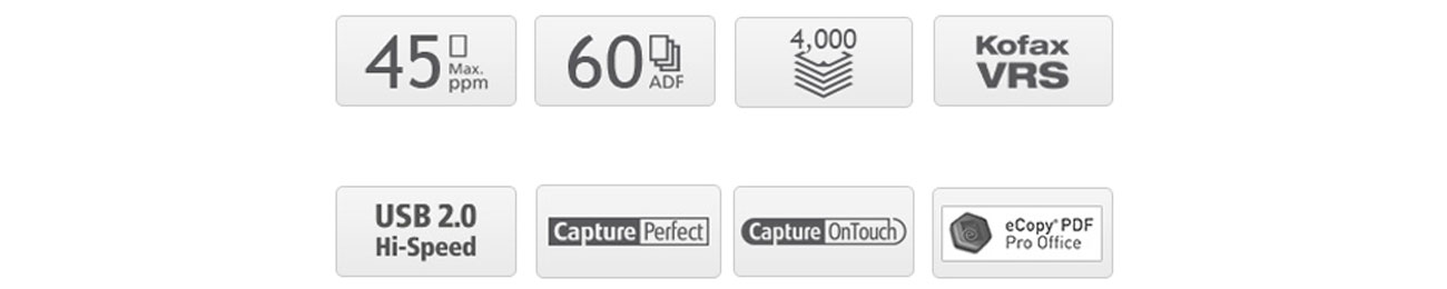 Canon imageFORMULA DR-C240 Korzyści