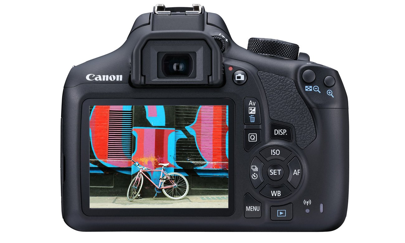 Aparat Canon EOS 1300D ekran LCD