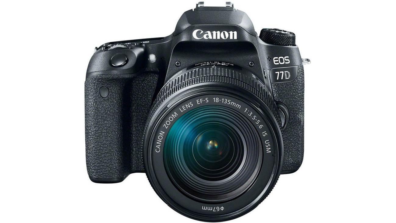 Canon EOS 77D Widok Z Przodu