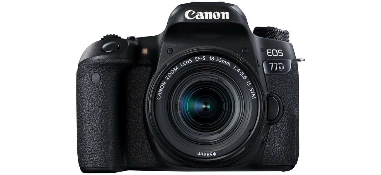 Canon EOS 77D Widok Z Przodu