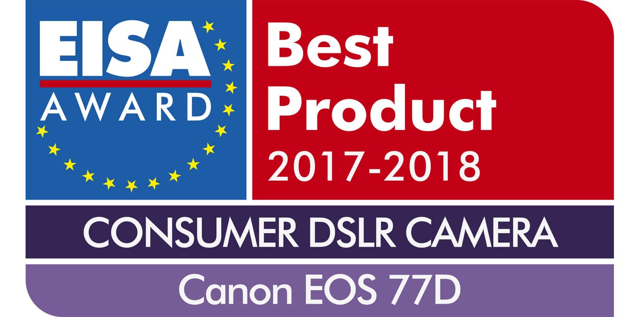 Canon EOS 77D Nagroda EISA