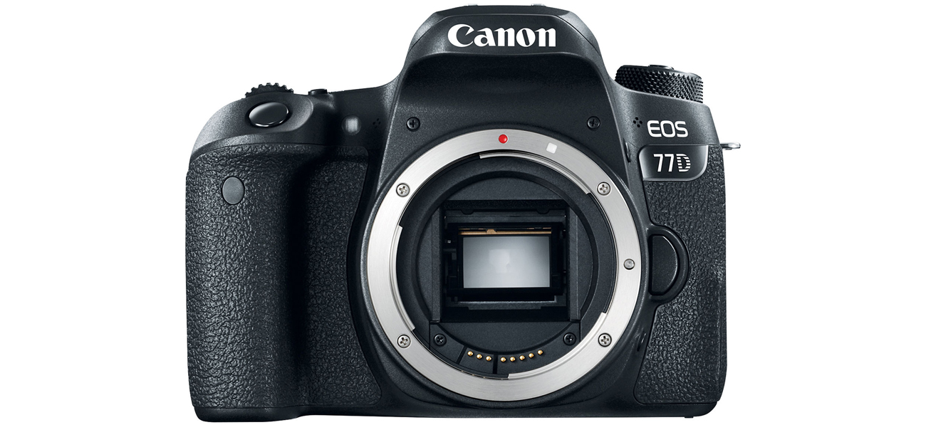 Canon EOS 77D Body Widok Z Przodu