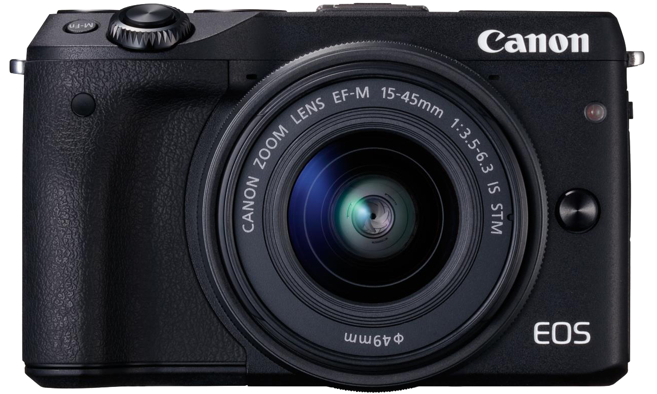 Canon EOS M3 czarny + 15-45mm