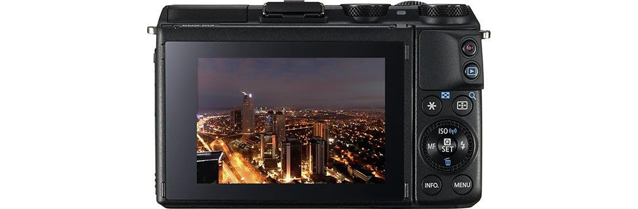 Canon EOS M3 Widok z tyłu