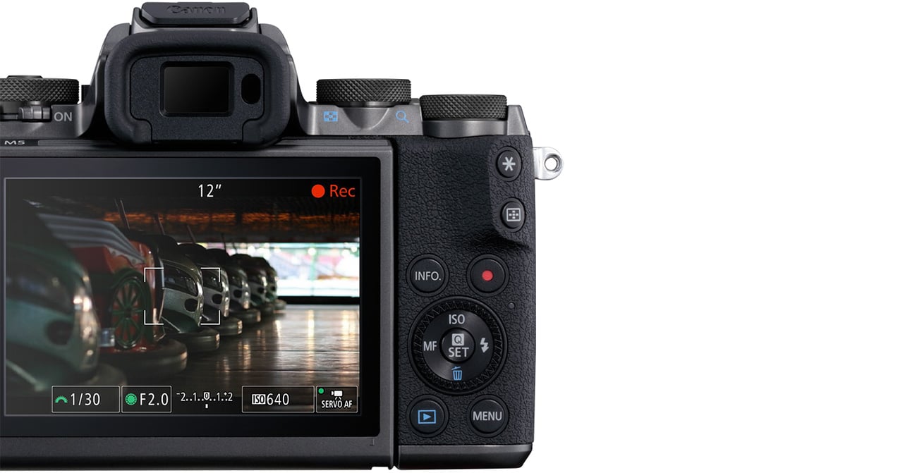 Canon EOS M5 + 15-45mm Nagrywanie w Full HD