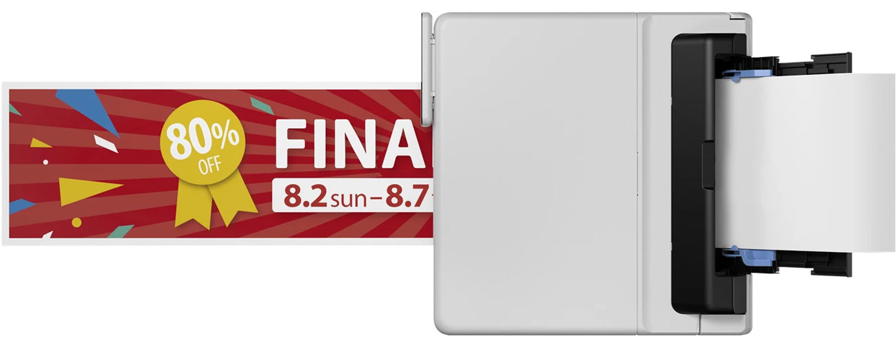 Canon MAXIFY GX5540 MegaTank drukowanie banera