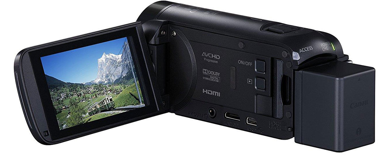 Canon Legria HF R806 Lekka, kompaktowa konstrukcja