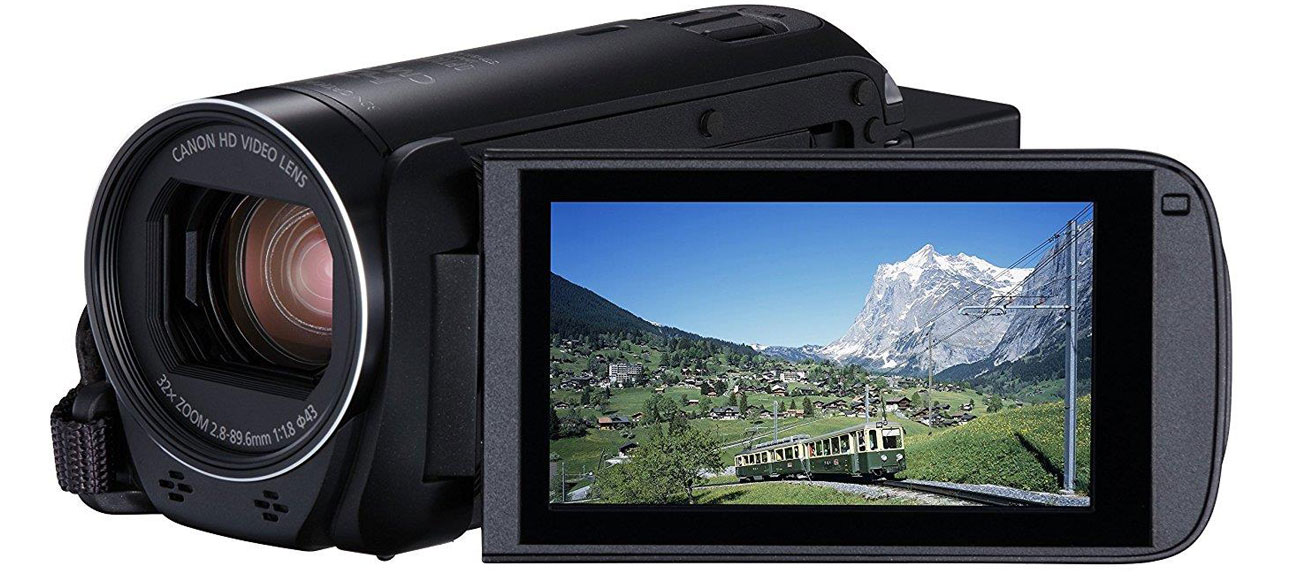 Canon Legria HF R806 Stabilny zoom