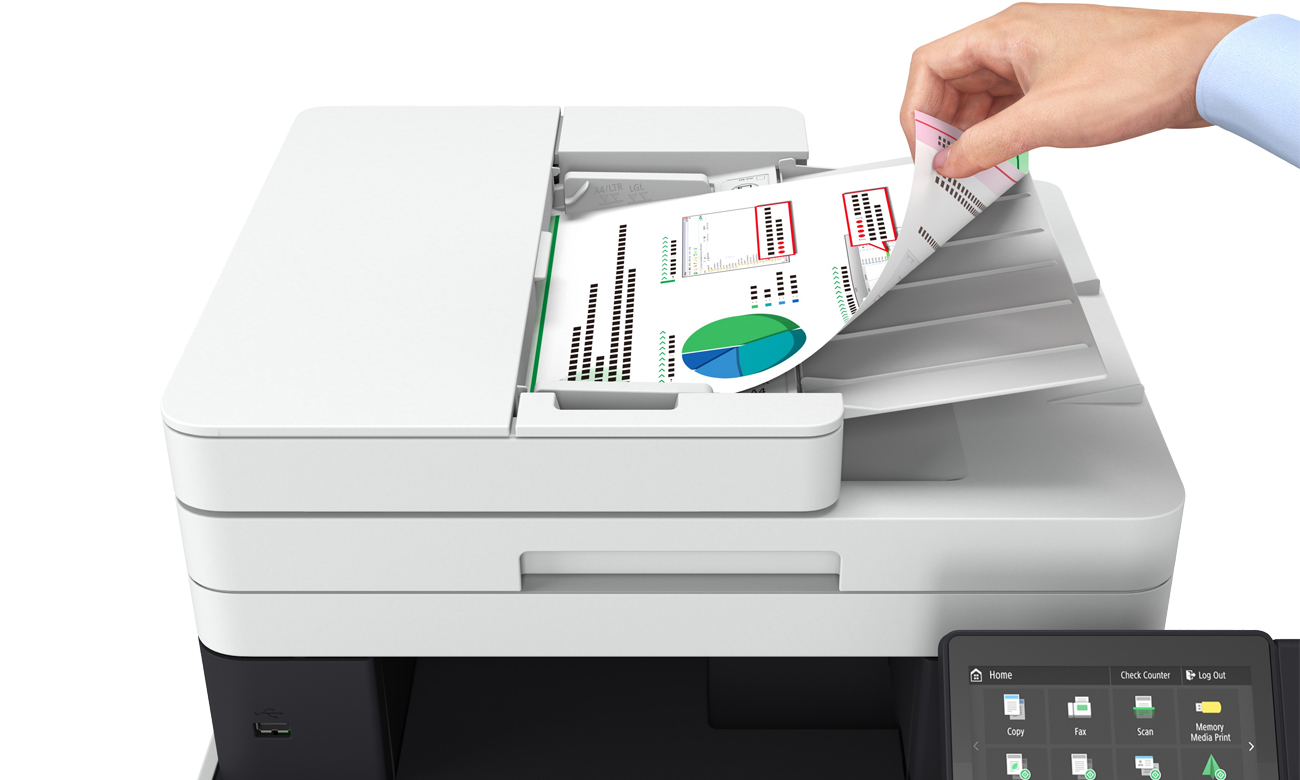 Canon i-SENSYS MF735Cx (1474C001AA) jakość wydruku
