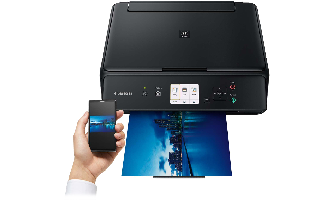 Canon Pixma TS5050 drukowanie z urządzeń mobilnych