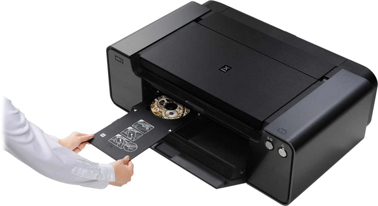 Canon Pixma Pro-1 druk na płytach