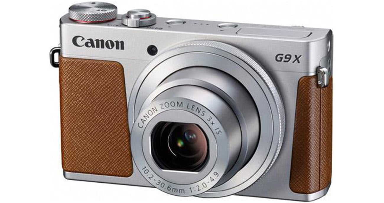 Canon PowerShot G9X srebrny