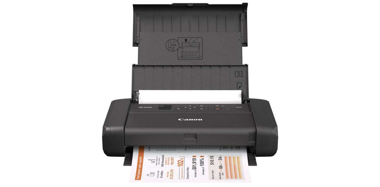 Wszechstronna drukarka mobilna Canon Pixma TR150