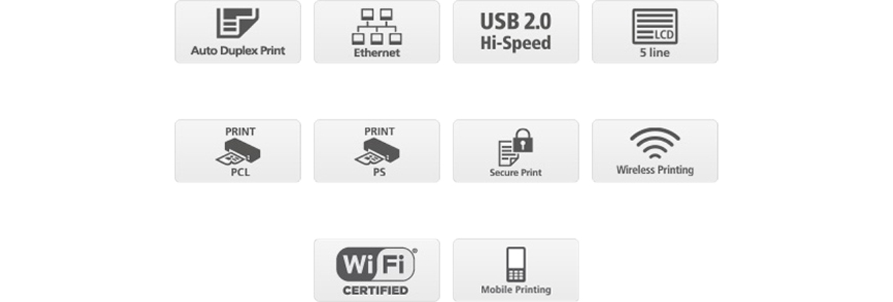 Canon i-SENSYS LBP-252dw korzyści