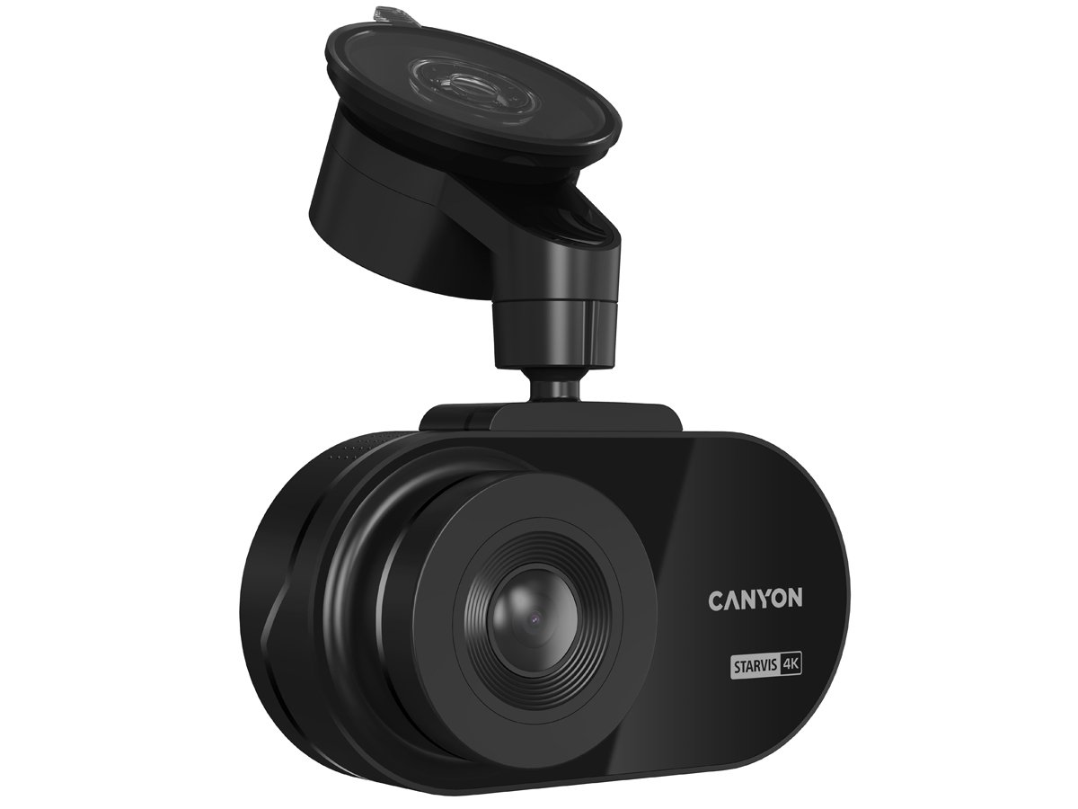 Wideorejestrator CANYON DVR40 UHD Wi-Fi Czarny - Widok ogólny