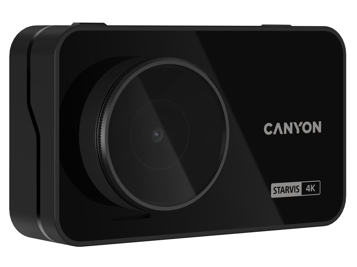 Wideorejestrator CANYON DVR40GPS UHD Wi-Fi GPS Czarny - Widok ogólny