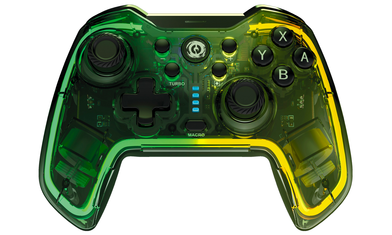 Kontroler przewodowy CANYON Brighter GP-02 - Widok od przodu