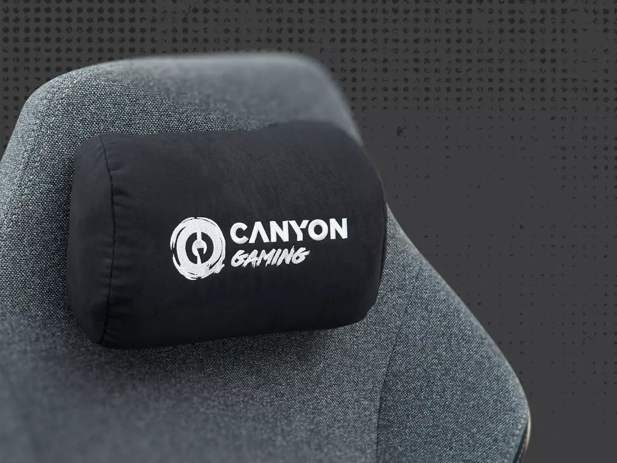 Fotel gamingowy CANYON Boulder XLCH01 King Size Szary - Grafika lifestyle