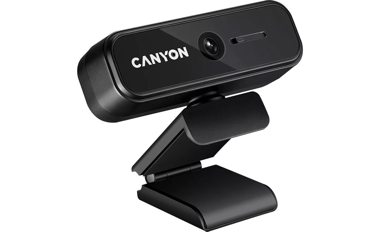 Kamera internetowa CANYON C2N Full HD 1080p - Widok od przodu pod kątem