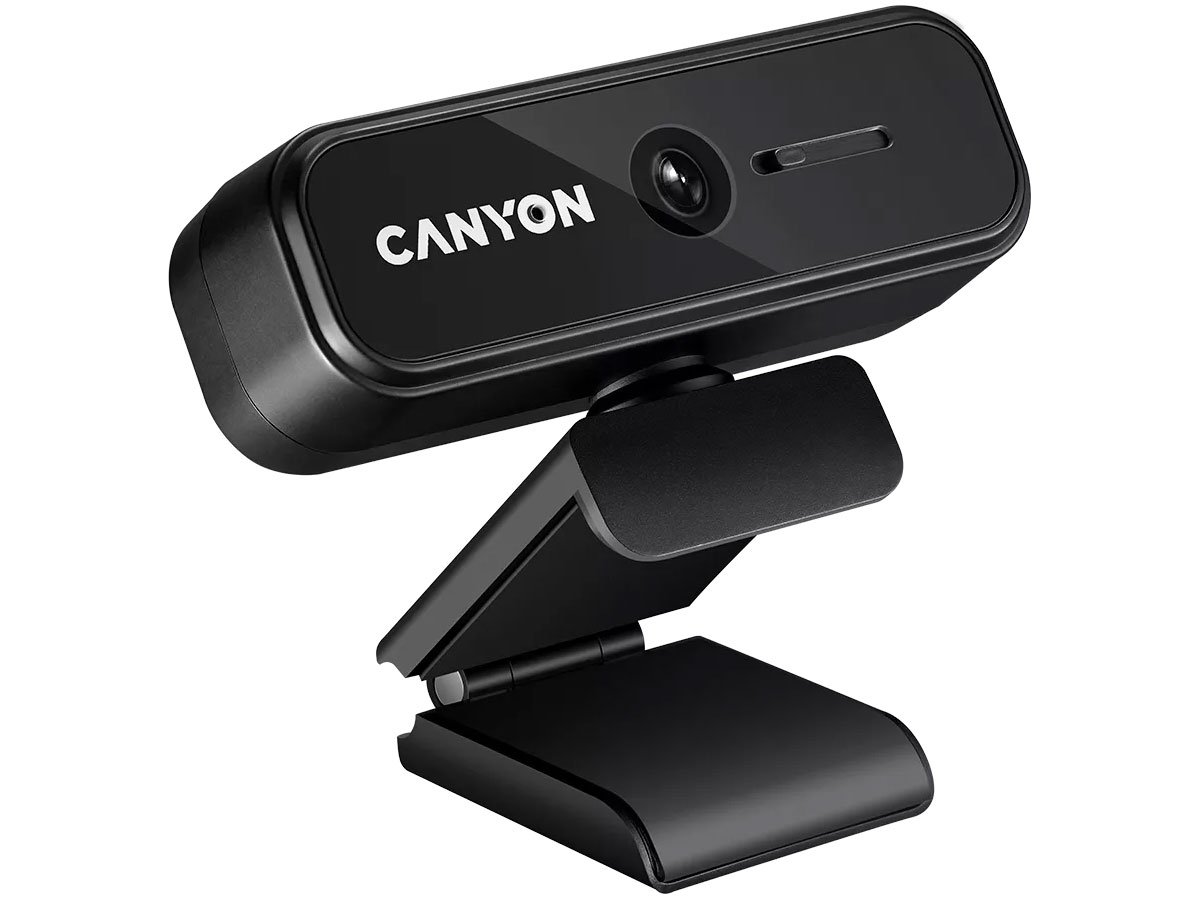 Kamera internetowa CANYON C2N Full HD 1080p - Widok od przodu pod kątem
