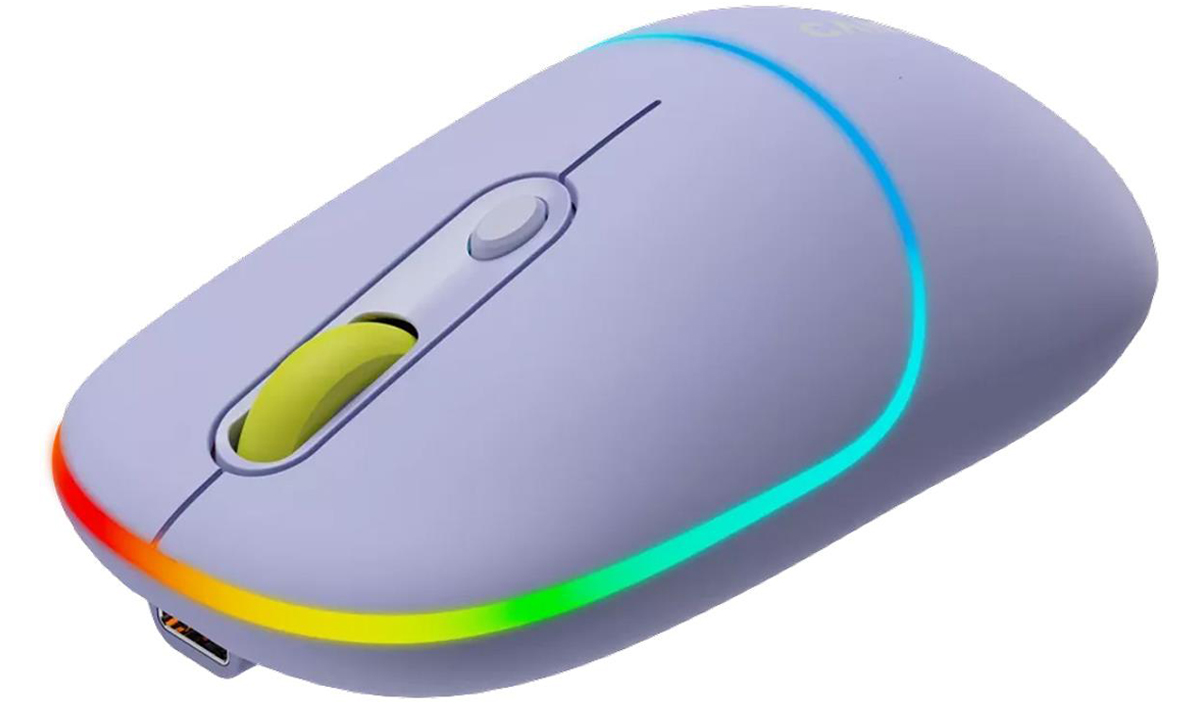 Mysz CANYON MW-22 2w1 RGB Szara