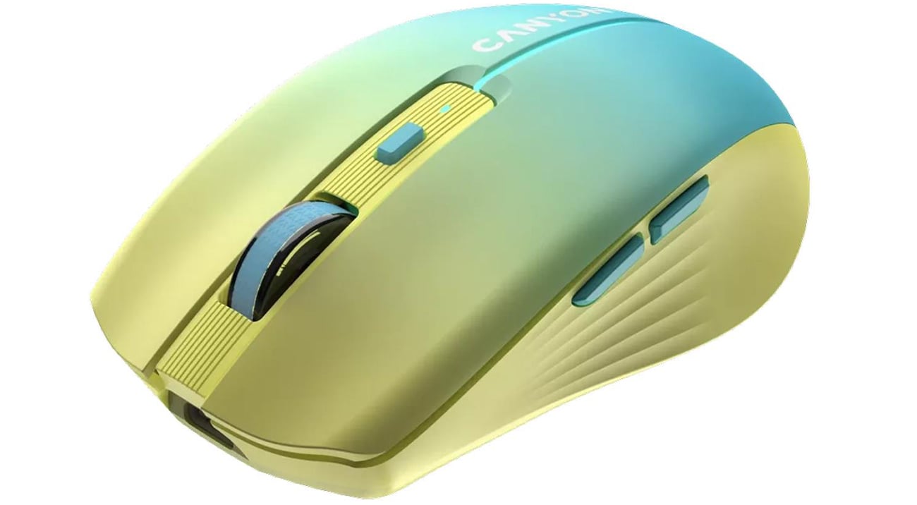 Myszka CANYON MW-44 Żółto-niebieska