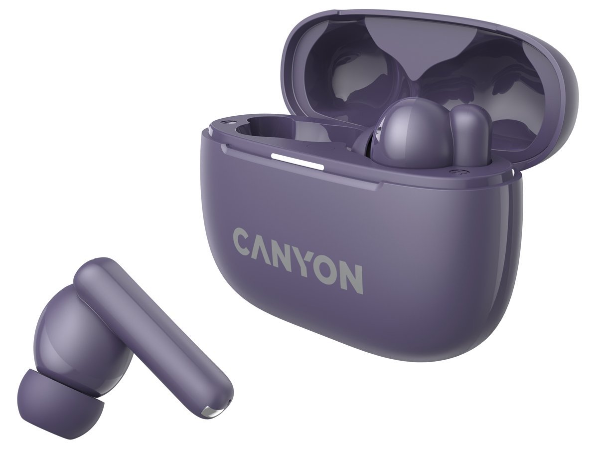 CANYON OnGo TWS-10 Kabellose In-Ear-Kopfhörer Lila