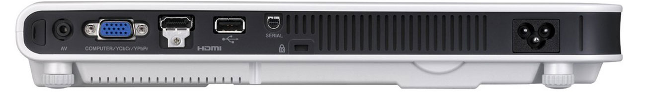 Casio XJ-A252 Złącza