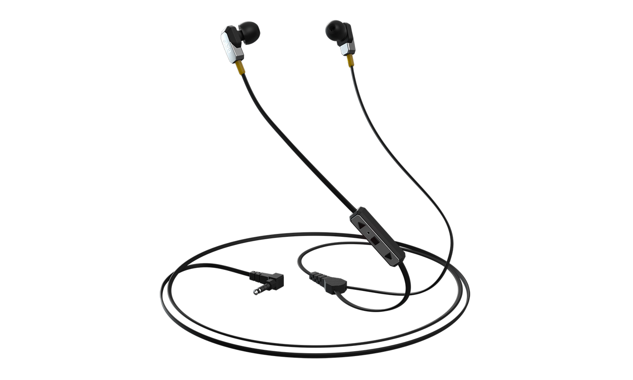wzmocnione słuchawki CAT Rugged Earphones