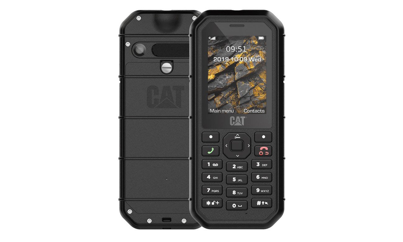 W zestawie Cat B26 Dual SIM