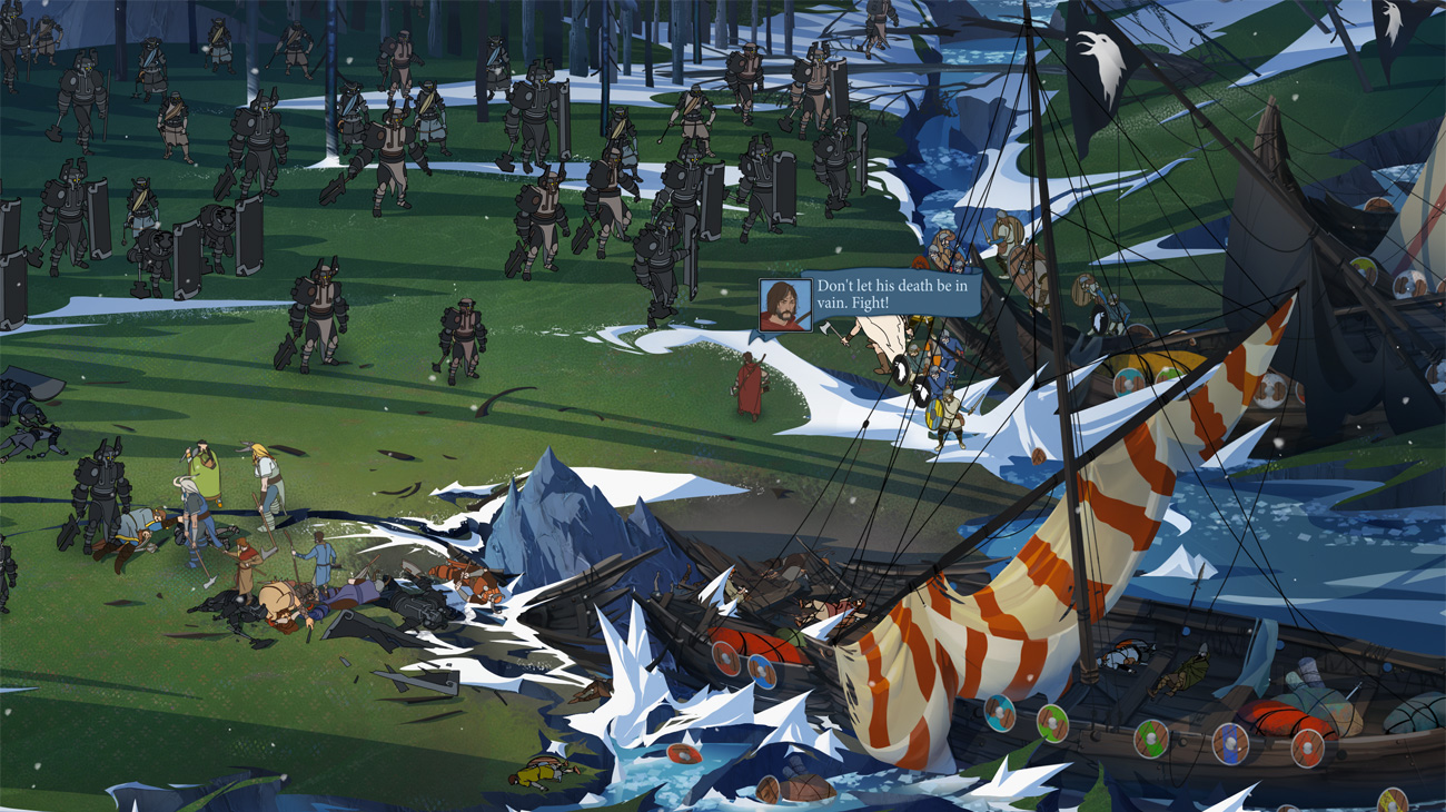 Gra Banner Saga 2 bitwa