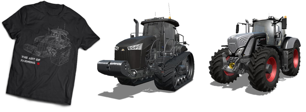 Farming Simulator 2017 Black Edition Zawartość