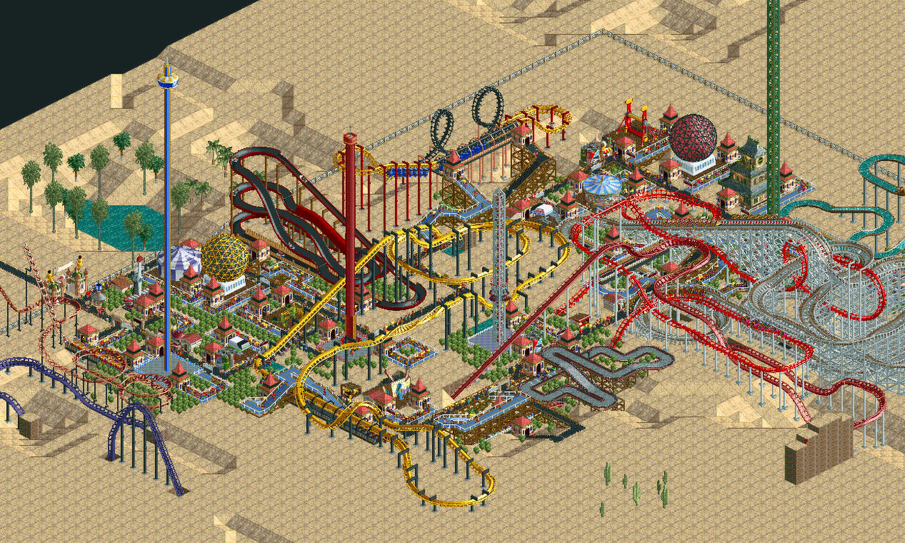 RollerCoaster Tycoon: Deluxe Park rozrywki