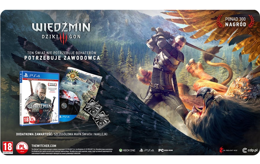 Wiedźmin 3 Dziki Gon Reedycja PS4
