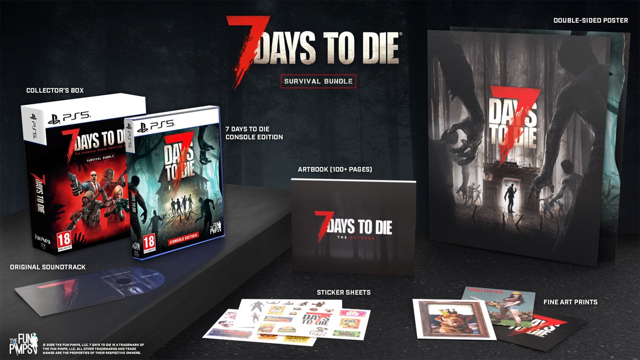 Zawartość 7 Days to Die – Console Edition Survival Bundle na PlayStation 5