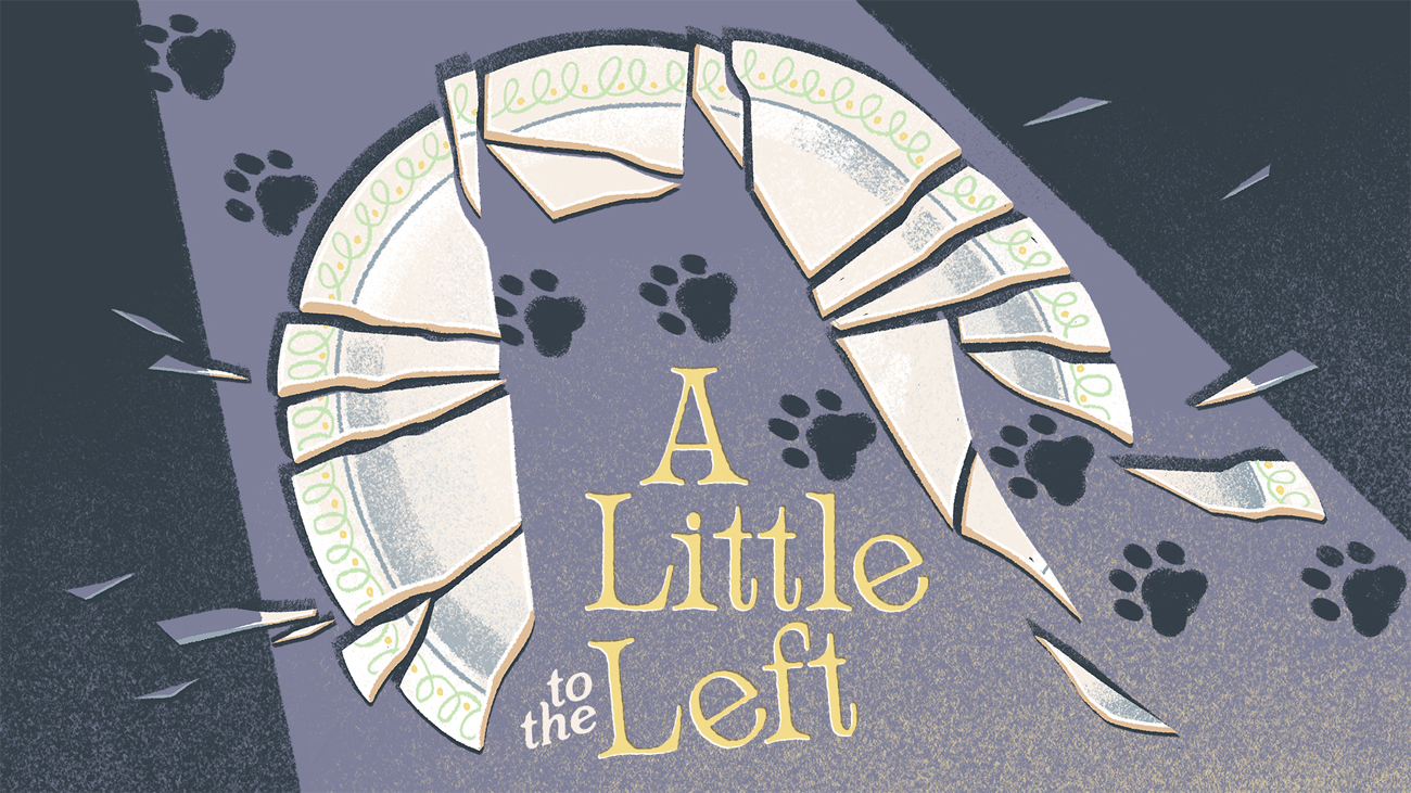 Grafika key art z gry A Little to the Left
