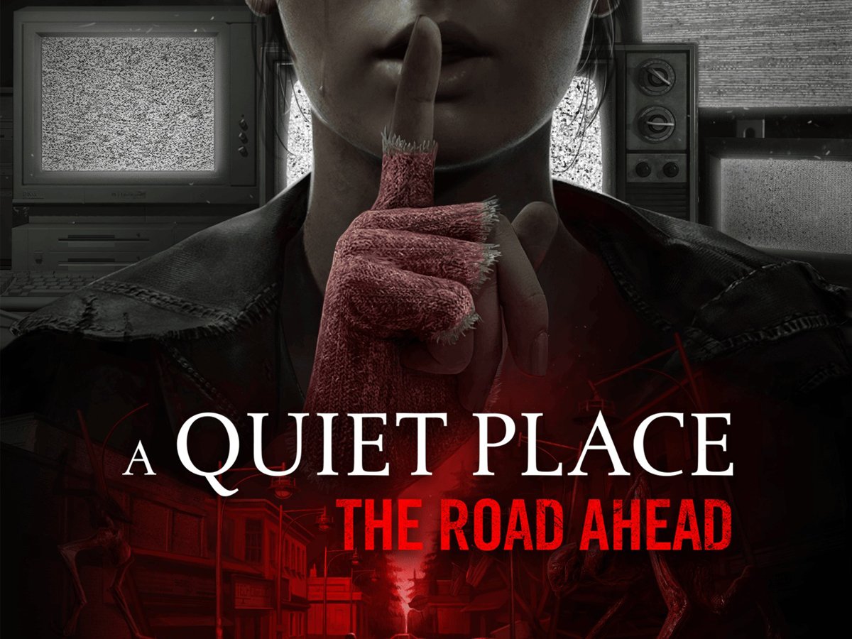 Grafika key art z gry A Quiet Place: The Road Ahead