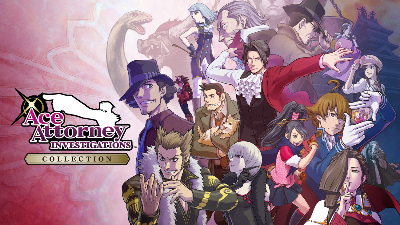 Grafika key art z Ace Attorney Investigations Collection