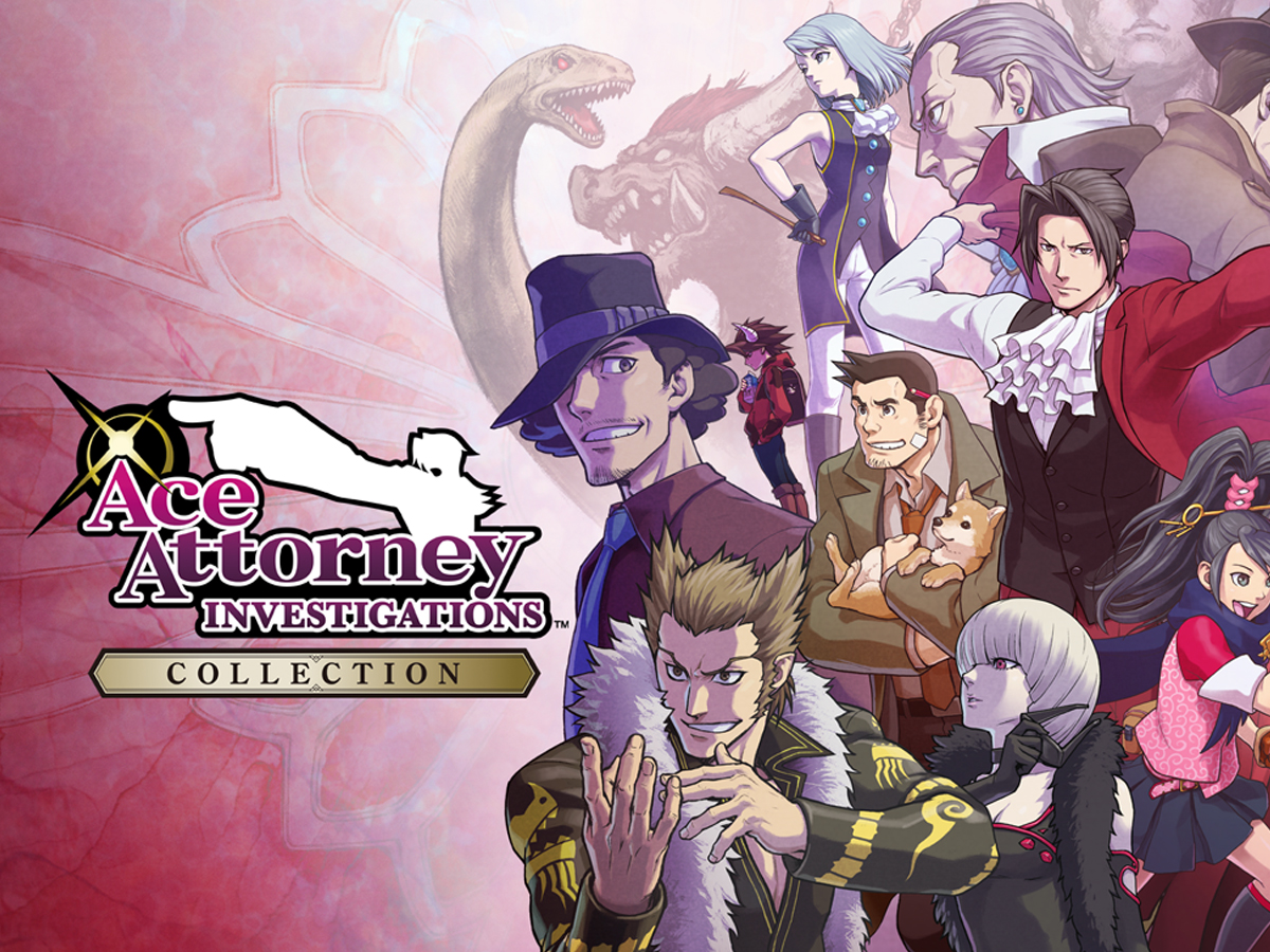 Grafika key art z Ace Attorney Investigations Collection