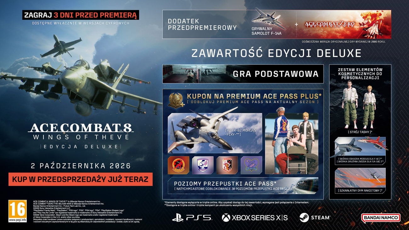 Zawartość Deluxe Edition