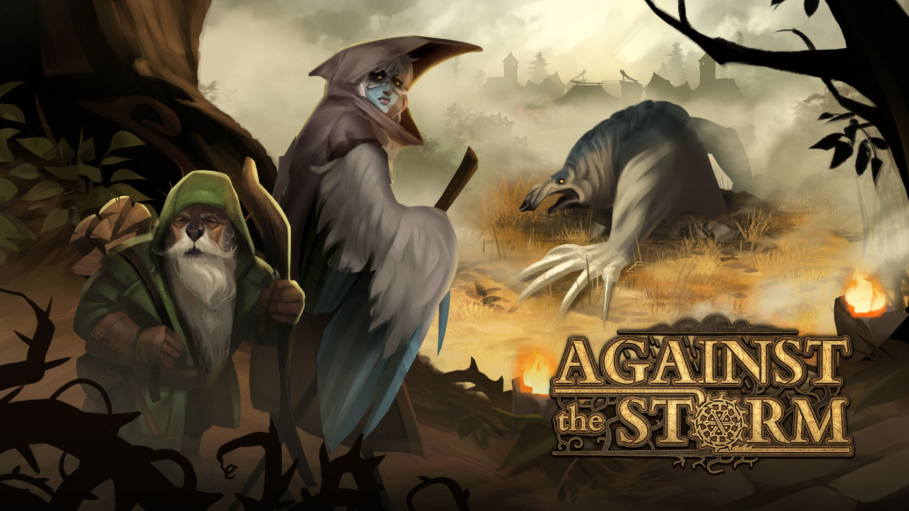 Grafika key art z gry Against the Storm