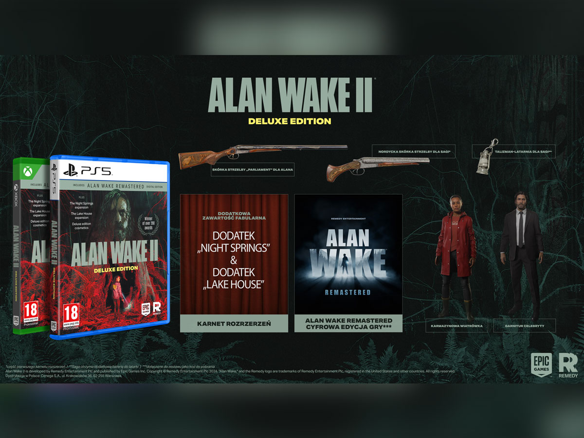 Alan Wake 2 Deluxe Edition