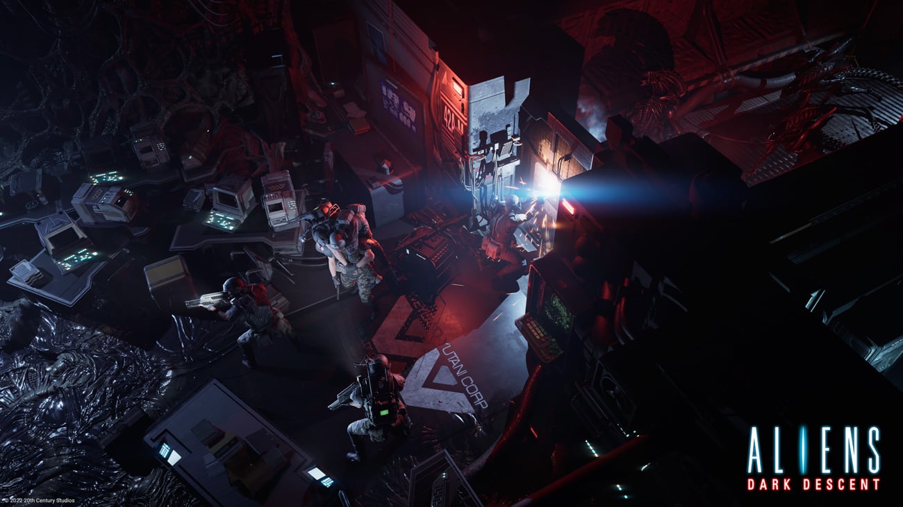 Zrzut ekranu screenshot z gry Aliens: Dark Descent